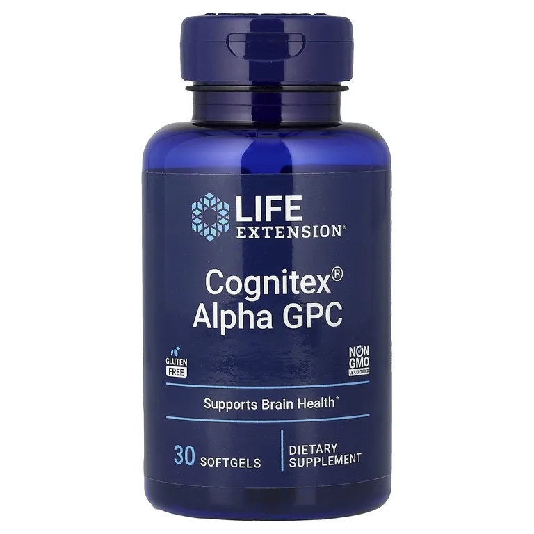 Life Extension, Cognitex®, альфа-ГФХ, 30 капсул