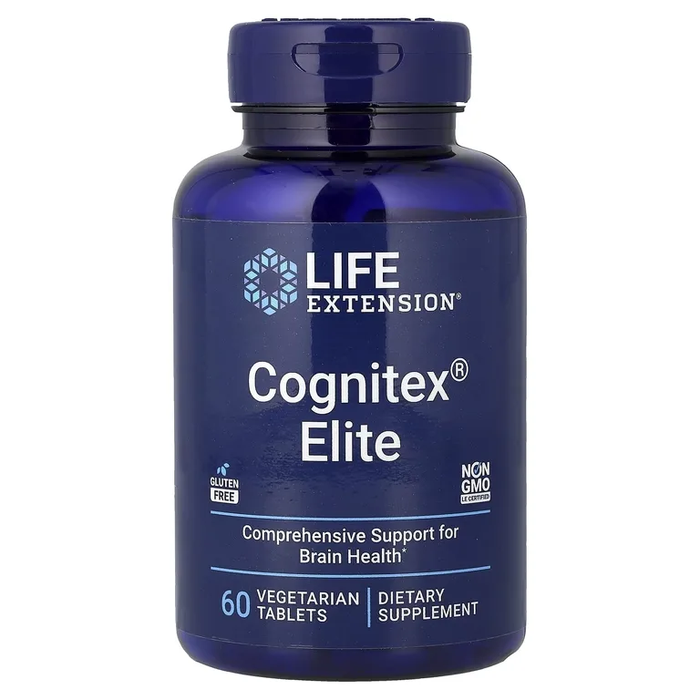 Life Extension, Cognitex® Elite, 60 вегетарианских таблеток