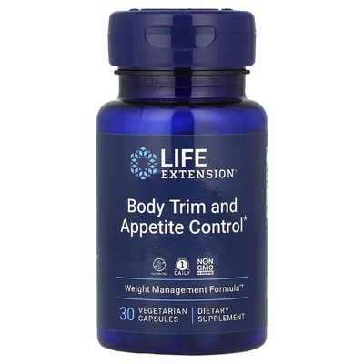 Life Extension, добавка для коррекции веса и контроля аппетита, 30 вегетарианских капсул