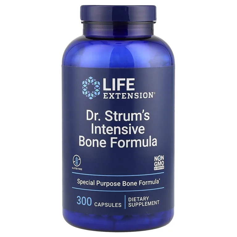 Life Extension, формула Др. Штурма для костной ткани, средство для здоровья костей, 300 капсул