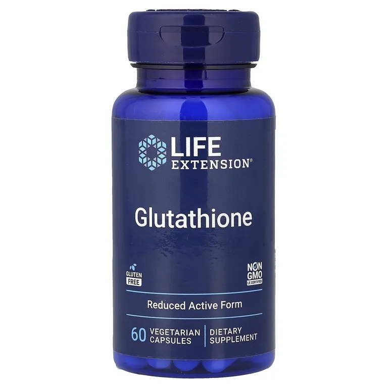 Life Extension, Глутатион, 60 вегетарианских капсул