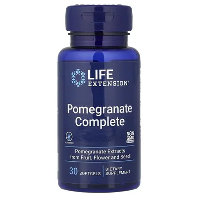 Life Extension, гранатовый комплекс, 30 капсул