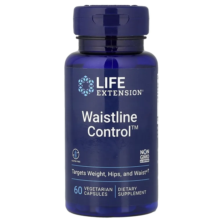 Life Extension, Контроль области талии™ 60 вегетарианских капсул