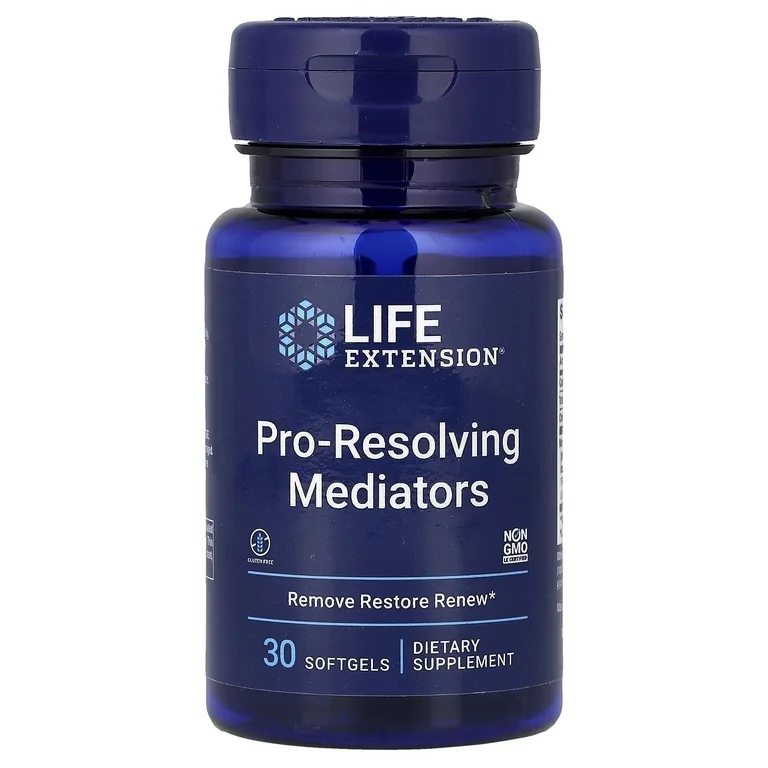 Life Extension, медиаторы, способствующие рассасыванию, 30 капсул
