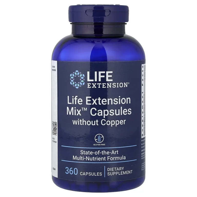 Life Extension, Mix ™ капсулы без меди, 360 капсул