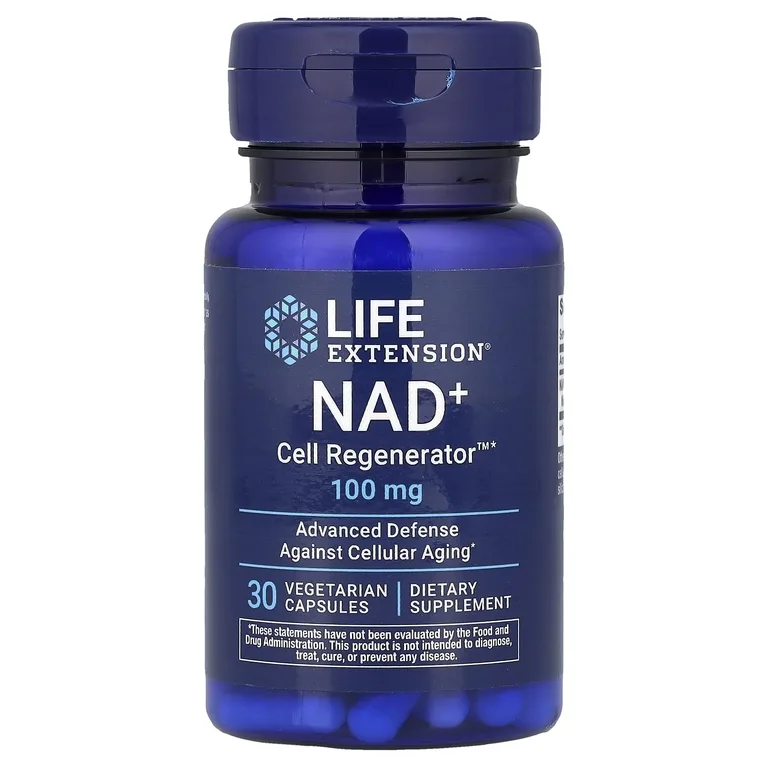 Life Extension, NAD+ Cell Regenerator™, 100 мг, 30 вегетарианских капсул