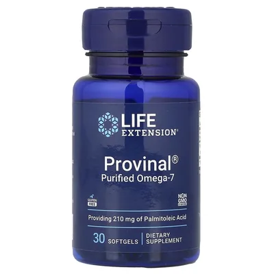 Life Extension, очищенная омега-7, 30 капсул (420 мг в 1 капсуле)