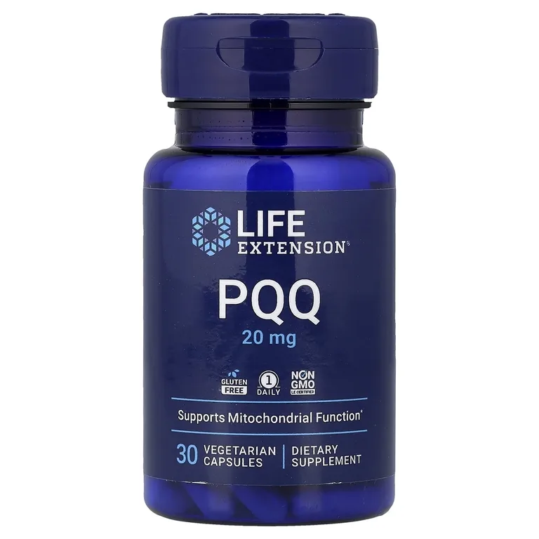 Life Extension, пирролохинолинхинон, 20 мг, 30 вегетарианских капсул