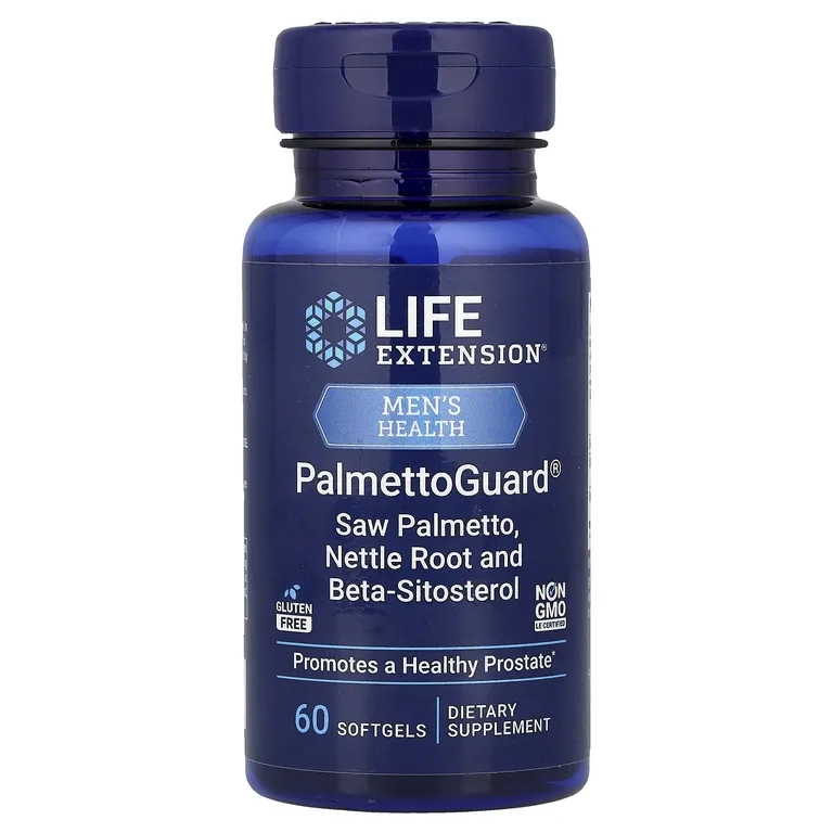 Life Extension, сереноя, корень крапивы и бета-ситостерол для мужского здоровья, 60 капсул