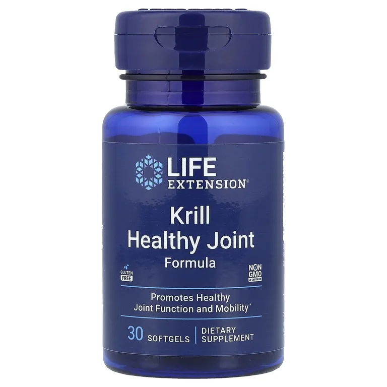 Life Extension, средство для здоровых суставов из криля, 30 мягких таблеток