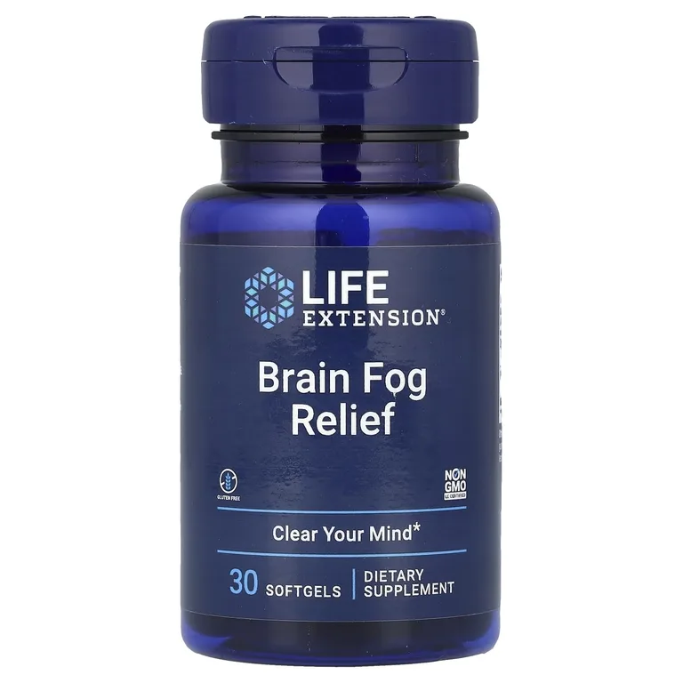 Life Extension, Средство от мозгового тумана, 30 мягких таблеток