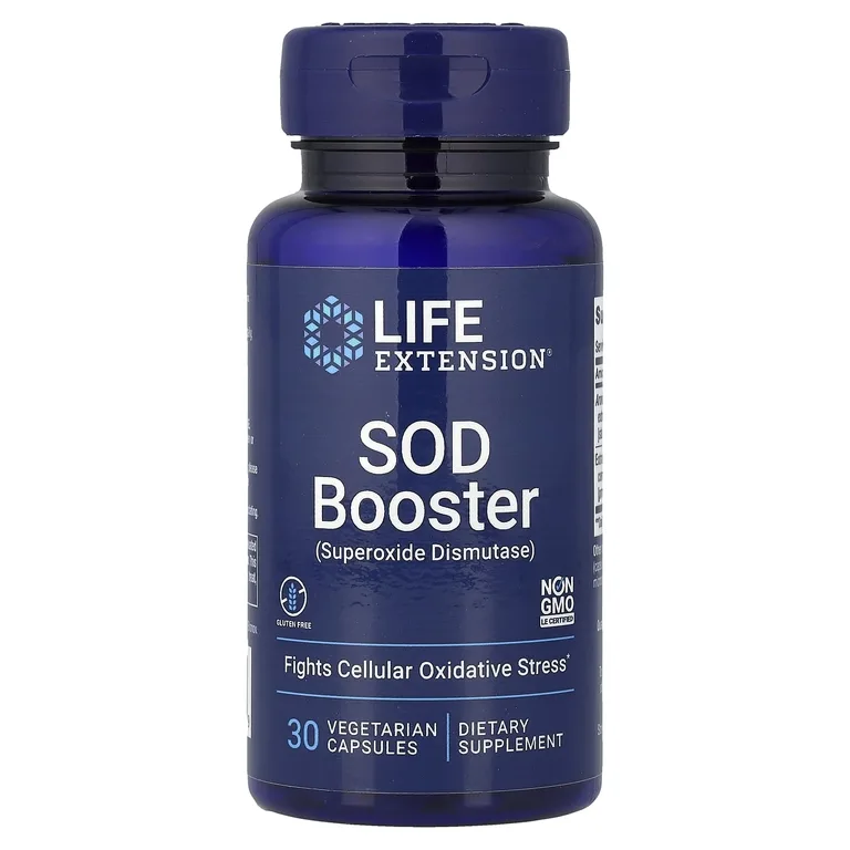 Life Extension, стимулятор СОД, 30 вегетарианских капсул