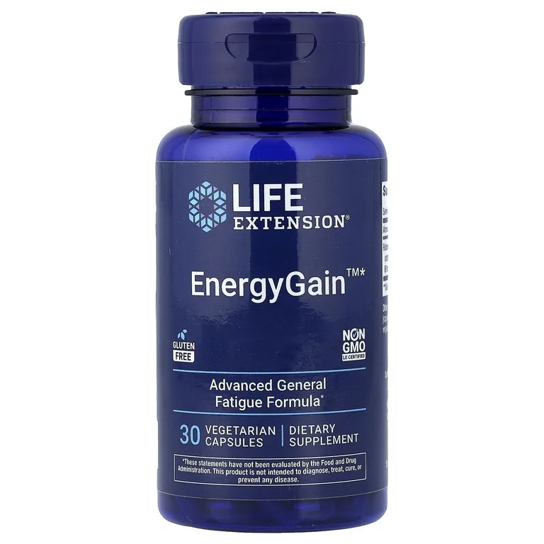 Life Extension, Улучшенная формула против усталости, экстракт древесины французского дуба, 30 вегетарианских капсул (200 мг в 1 капсуле)