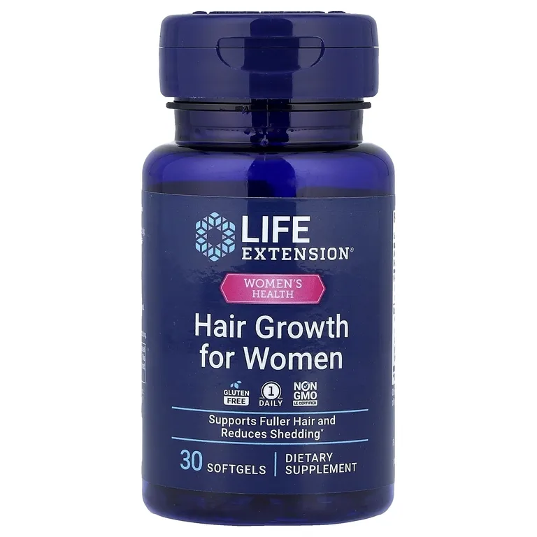 Life Extension, Women's Health, средство для роста волос для женщин, 30 капсул