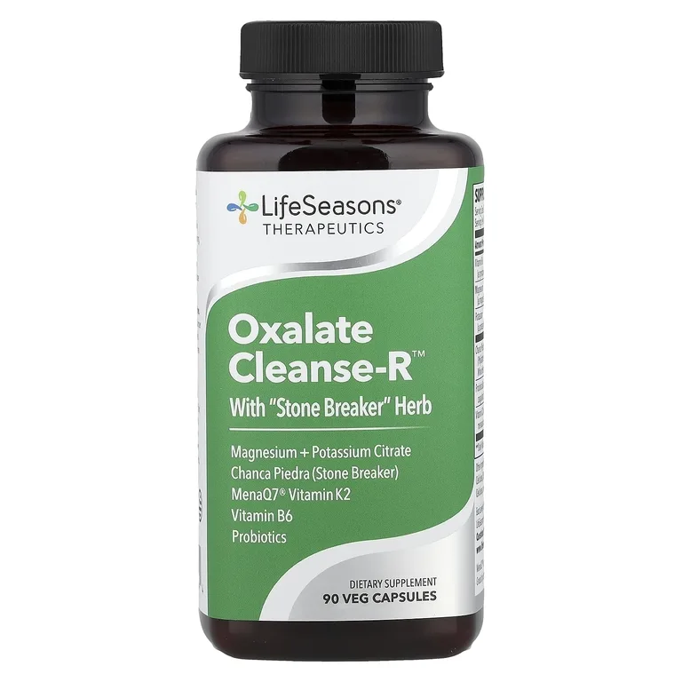 LifeSeasons, Oxalate Cleanse-R™, 90 растительных капсул
