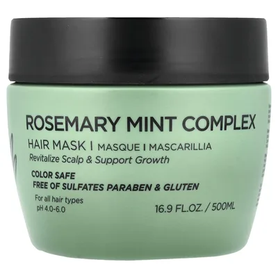 Luseta Beauty, комплекс с розмарином и мятой, маска для волос, для всех типов волос, 500 мл (16,9 жидк. унции)