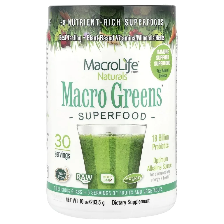 Macrolife Naturals, комплекс овощей и фруктов, 283,5 г (10 унций)
