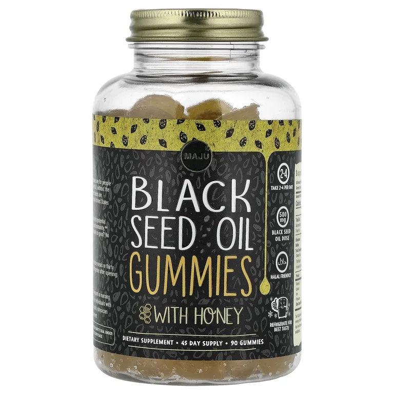 Maju Superfoods, масло черного тмина, жевательные таблетки, 90 жевательных таблеток (250 мг в 1 жевательной таблетке)
