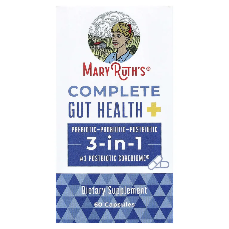 MaryRuth's, Полное здоровье кишечника, 60 капсул