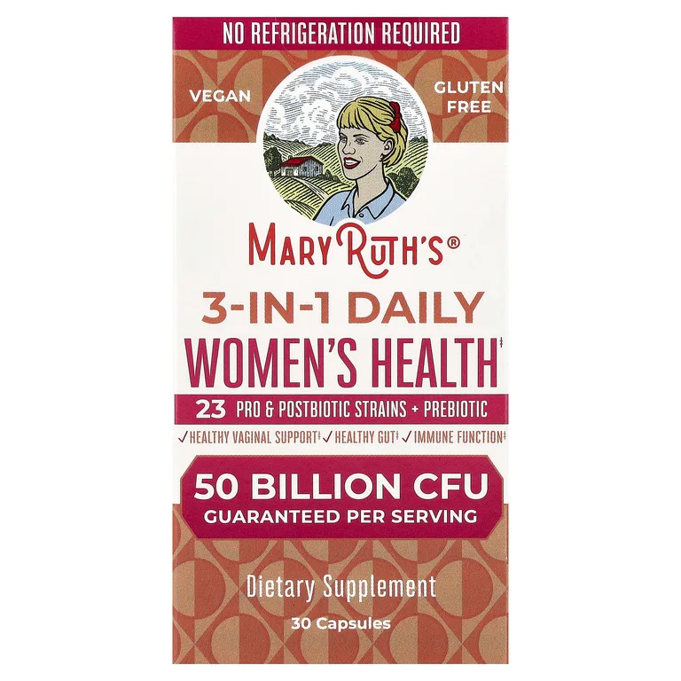 MaryRuth's, Здоровье 3 в 1 для ежедневной женской жизни, 30 капсул