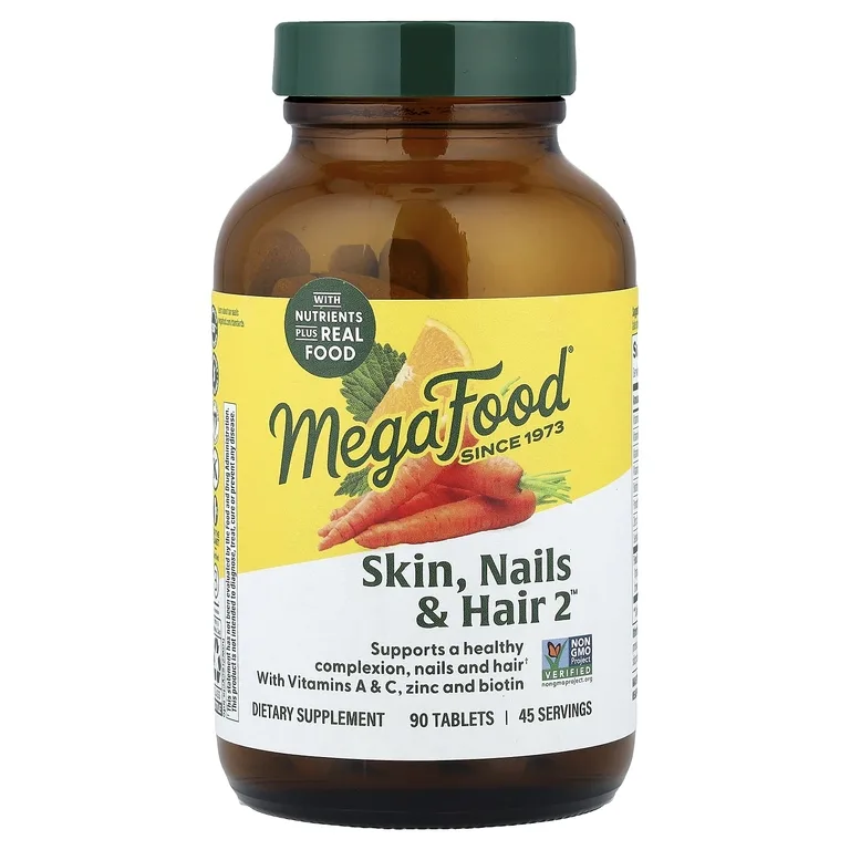 MegaFood, Кожа, ногти и волосы 2™, 90 таблеток