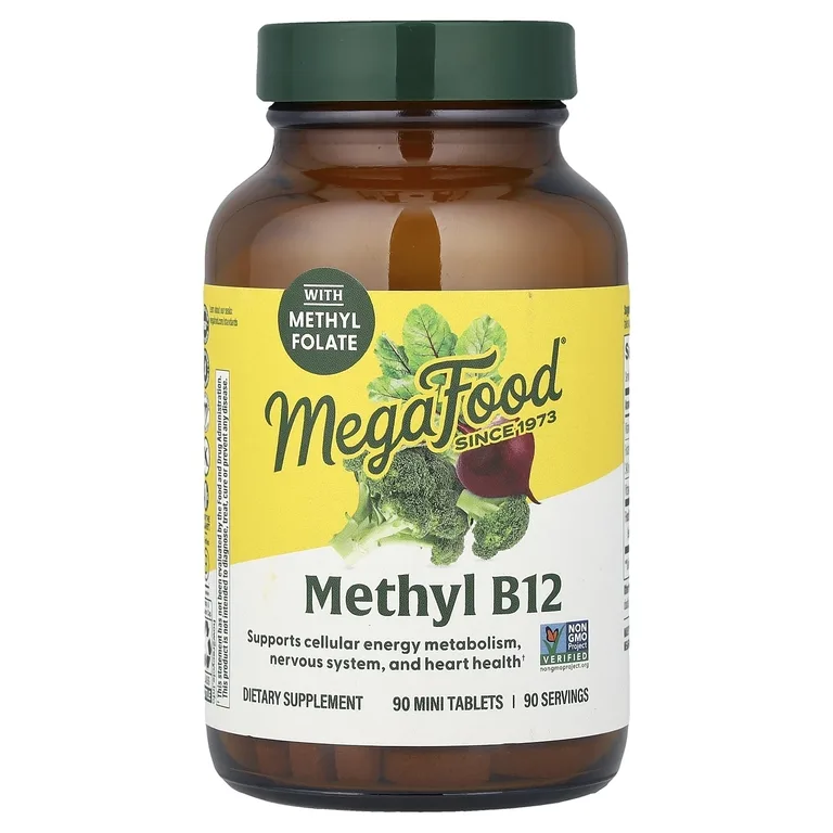 MegaFood, метил B12, 90 мини-таблеток