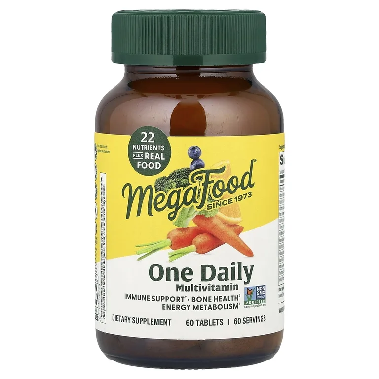 MegaFood, мультивитаминный комплекс для приема 1 раз в день, 60 таблеток