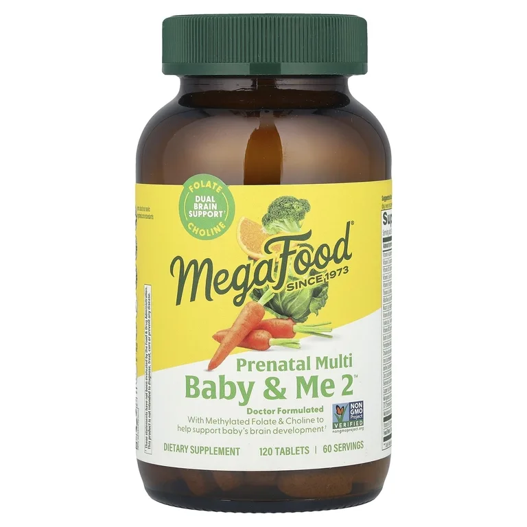 MegaFood, мультивитамины для беременных, 120 таблеток