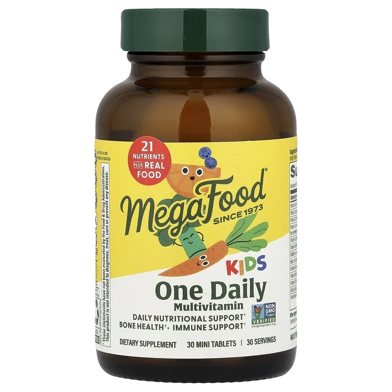 MegaFood, мультивитамины для детей, 30 таблеток