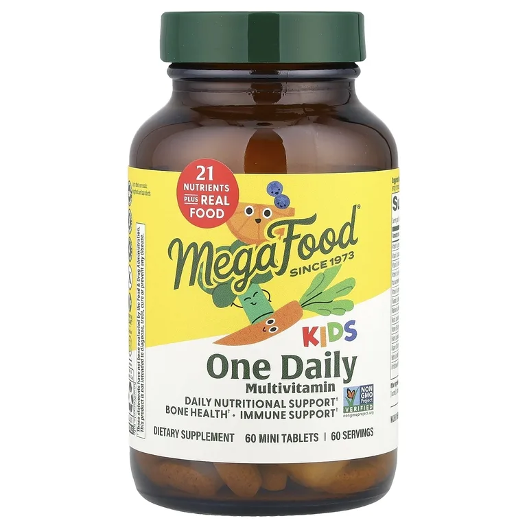 MegaFood, мультивитамины для детей, 60 мини-таблеток
