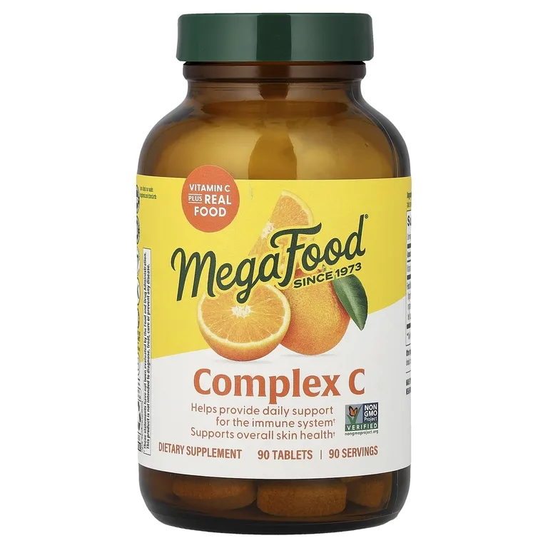 MegaFood, витамин С, 90 таблеток