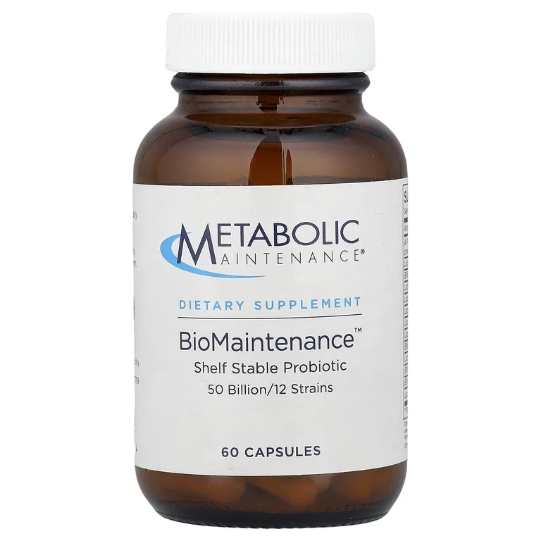 Metabolic Maintenance, BioMaintenance™, пробиотик длительного хранения, 60 капсул