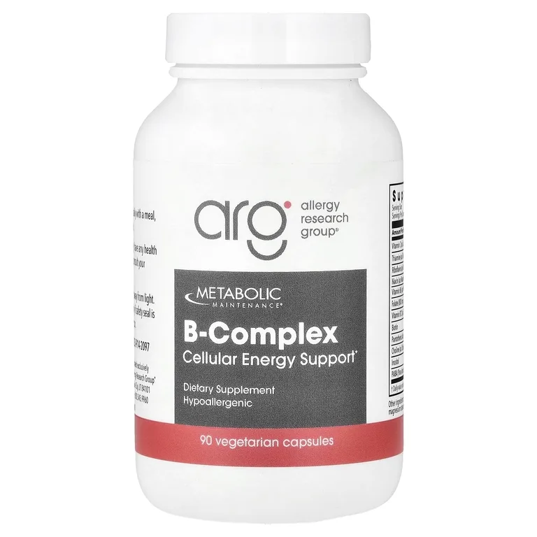 Metabolic Maintenance, комплекс витаминов группы B, 90 капсул
