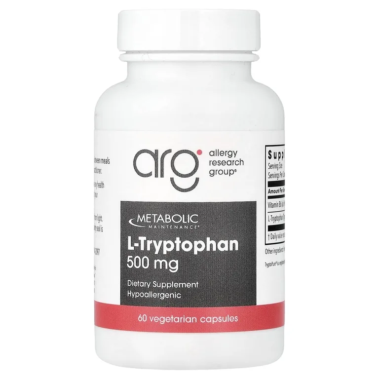 Metabolic Maintenance, L-триптофан, 60 вегетарианских капсул