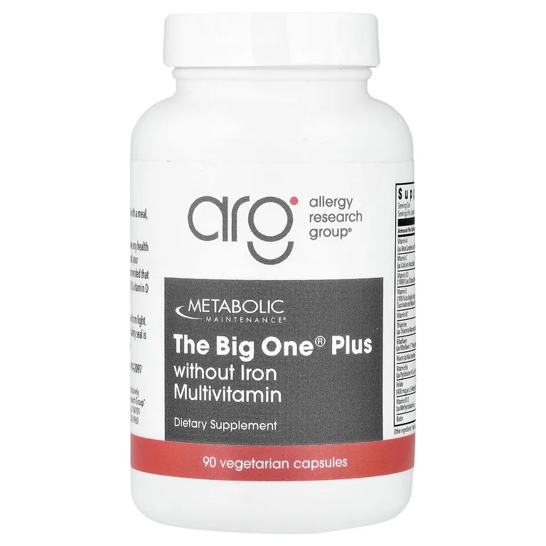 Metabolic Maintenance, мультивитамины без железа, 90 вегетарианских капсул