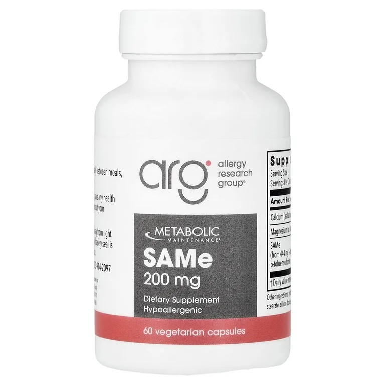 Metabolic Maintenance, SAM-e, 60 вегетарианских капсул