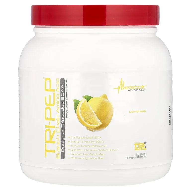 Metabolic Nutrition, аминокислота с разветвленной цепью, лимонад, 400 г (14,1 унции)