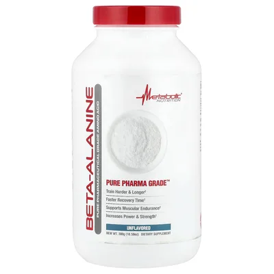 Metabolic Nutrition, бета-аланин, без добавок, 300 г