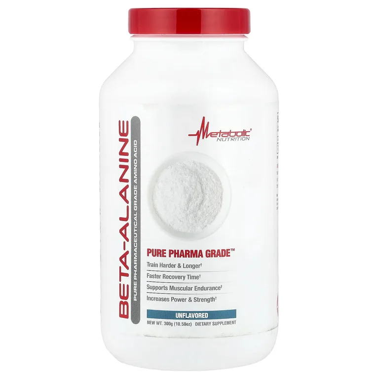 Metabolic Nutrition, бета-аланин, без добавок, 300 г