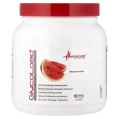 Metabolic Nutrition, GlycoLoad®, арбуз, 600 г