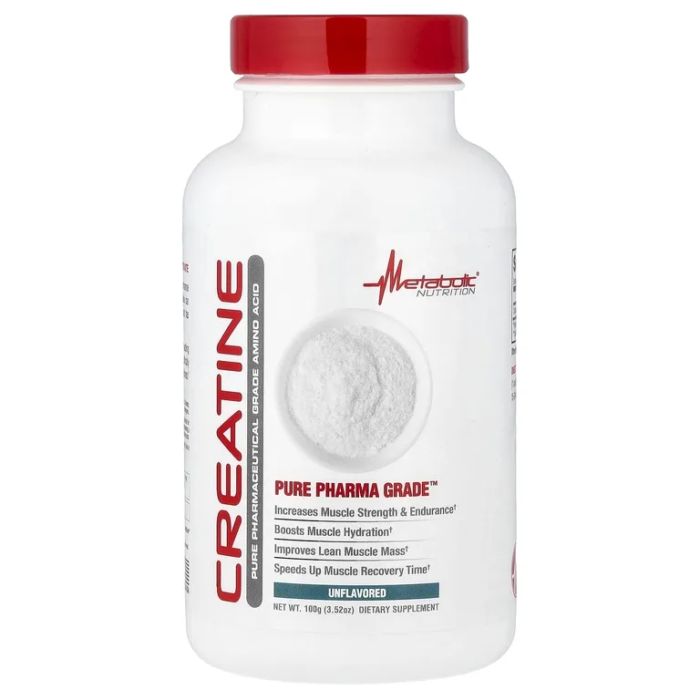 Metabolic Nutrition, Креатин, без добавок, 100 г (3,52 унции)