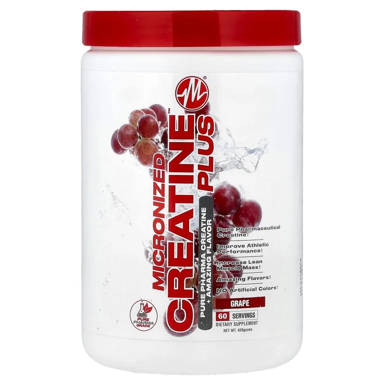 Metabolic Nutrition, Micronized Creatine Plus™, со вкусом винограда, 420 г