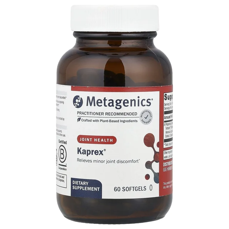 Metagenics, комплекс для облегчения незначительного дискомфорта в суставах, 60 желатиновых капсул