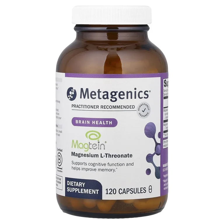 Metagenics, Magtein®, L-треонат магния, 120 капсул