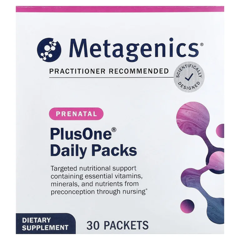 Metagenics, PlusOne®, комплекс для беременных, для ежедневного приёма, 30 пакетиков
