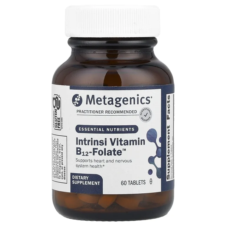 Metagenics, смесь витамина B и фолиевой кислоты, 60 таблеток