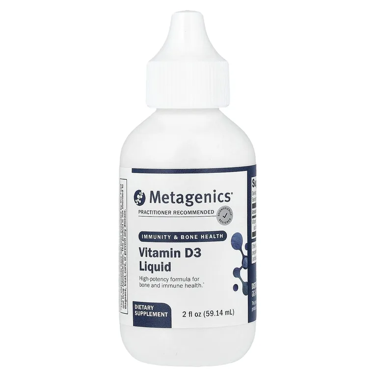 Metagenics, витамин D3 в жидкой форме, 59,14 мл (2 жидк. унции)