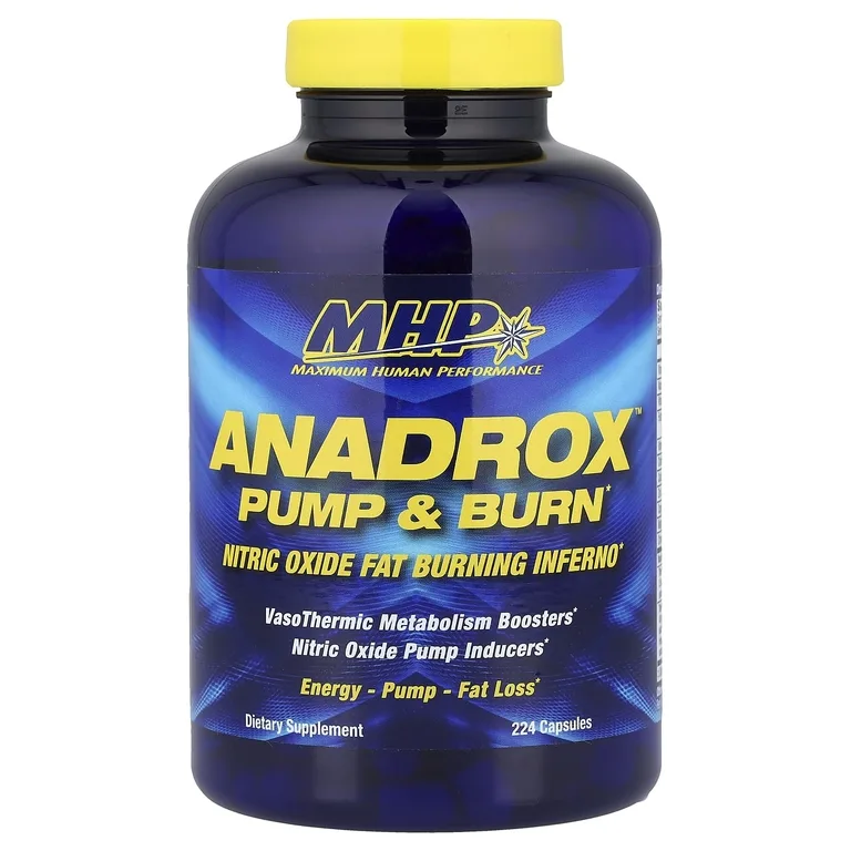 MHP, Anadrox™ Pump & Burn, 224 капсулы