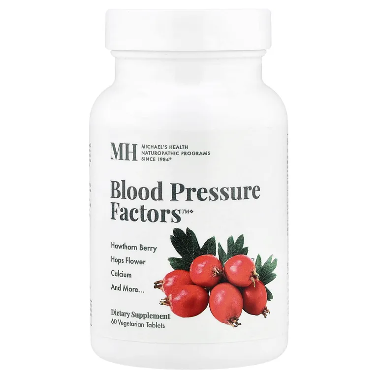 Michael's Health, Blood Pressure Factors™, 60 вегетарианских таблеток