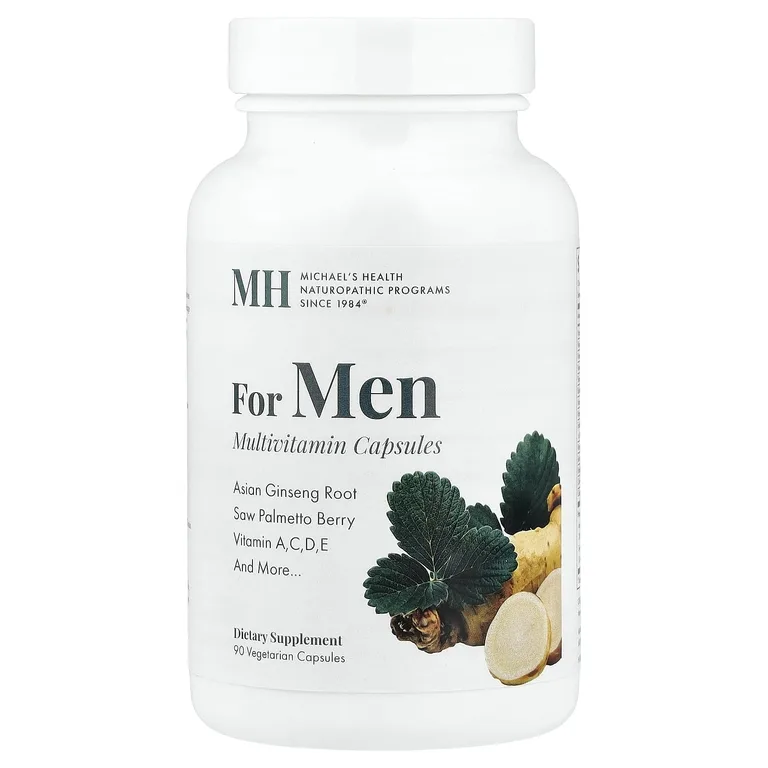 Michael's Health, Для мужчин, мультивитаминные капсулы, 90 вегетарианских капсул